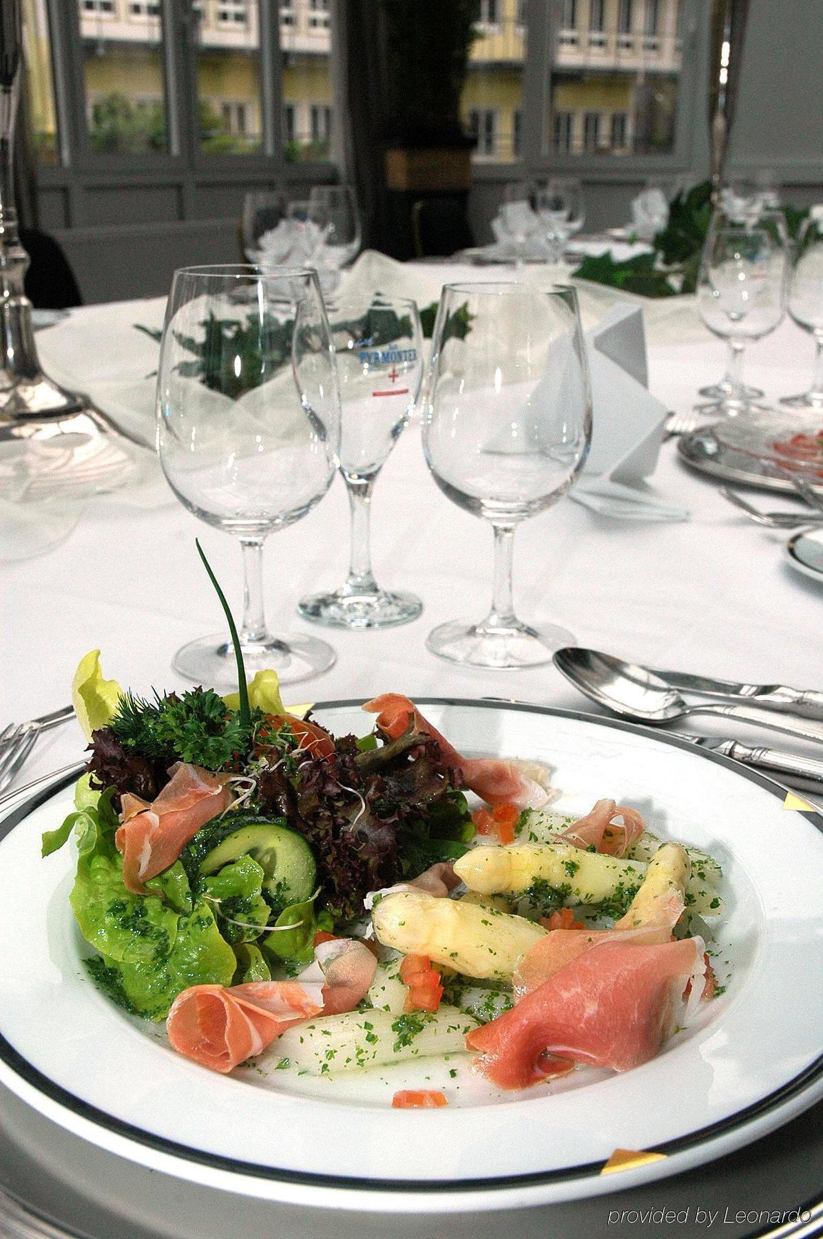 Lindgart Hotel Minden Ресторан фото